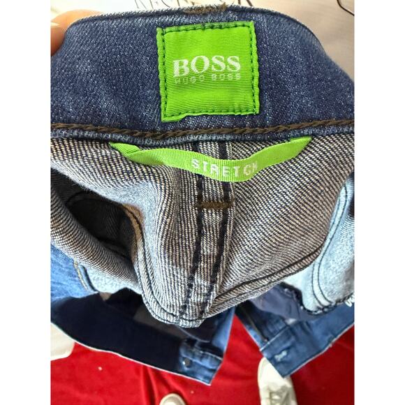 Hugo Boss BOSS Green Regular Fit Stretch Jeans Men’s 38x30 Blue Denim - Picture 4 of 8